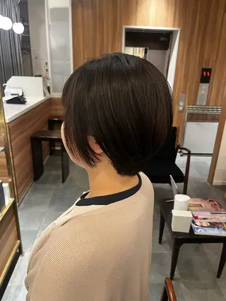 ショート 田内 満里奈のヘアスタイル