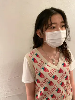 ロング パーマ gram岡崎南 KYOKOのヘアスタイル