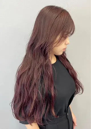 ロング カラー piLLon/ RYUKAのヘアスタイル