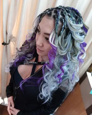 ロング ヘアアレンジ scamp ★のヘアスタイル