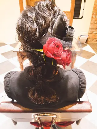 ヘアアレンジ FUNIC style-Gのヘアスタイル