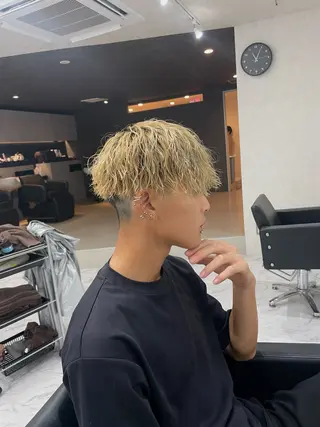 パーマ メンズ 木村 拓美のヘアスタイル