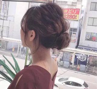 ヘアアレンジ 🦋ミルクティーベー ジュ🦋mayukiのヘアスタイル