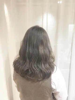 ロング カラー 湯田実津希🤎 ﾐﾙｸﾃｨ専門のヘアスタイル
