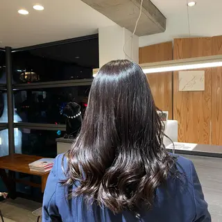 セミロング カラー 後藤 香乃のヘアスタイル