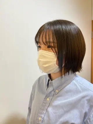 ショート 茅ヶ崎/ハイトーン /レイヤーカットのヘアスタイル