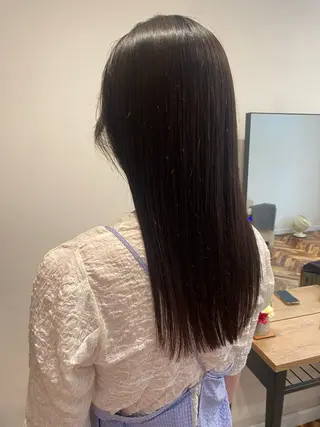 ロング 伊藤 優花のヘアスタイル