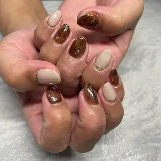 ネイル N-ple所属・N-ple 笹のネイルデザイン
