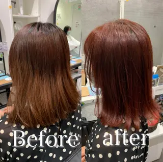 ミディアム 【酸性ストレート】 宮下和明のヘアスタイル