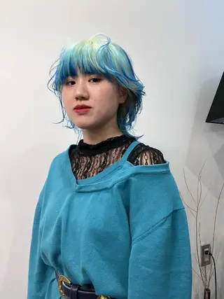 ミディアム heir studio Baretta所属・山本 銀次郎のヘアスタイル