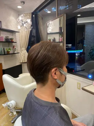 ショート カラー メンズ ホソカワ マイカ ★彡のヘアスタイル