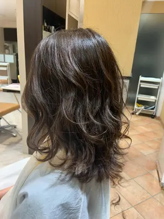 ミディアム BROWN nakano所属・🌿【メンズ歓迎】 矢嶋祐介のヘアスタイル