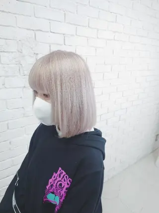 ショート カラー 艶髪✨ブリーチ職人 井手正康のヘアスタイル