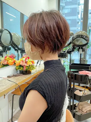 ショート 坂本 広大のヘアスタイル