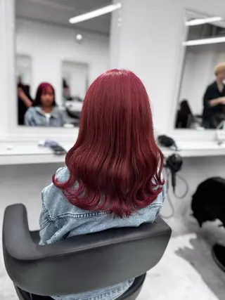 ロング カラー ヘアアレンジ 透け上品ハイトーン 職人ゆうと🤍のヘアスタイル