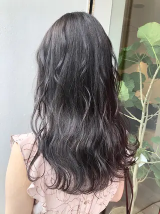 ロング カラー 大阪長居🌱野見山 卓也のヘアスタイル