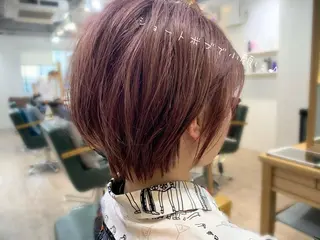 ショート カラー 前田 健太のヘアスタイル