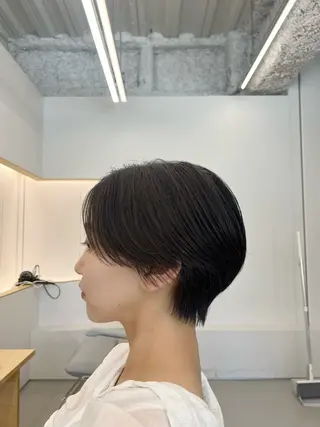 ショート レイヤー/ショート 遠藤光輝のヘアスタイル