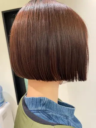 ショート カラー ボブ/インナーカラー /眉毛/Miyuのヘアスタイル