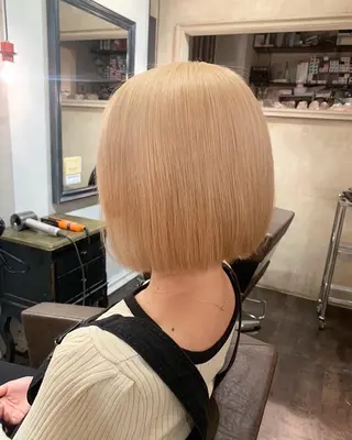 ミディアム カラー MONIQA所属・🐲RYUKI メンズブリーチのヘアスタイル