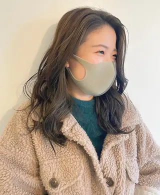 ミディアム COMILE 🌼 SUZUKAのヘアスタイル