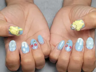 ネイル MU5-nail 金山ネイルサロンのネイルデザイン