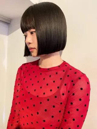 ショート People minami aoyama所属・渡辺 かりんのヘアスタイル