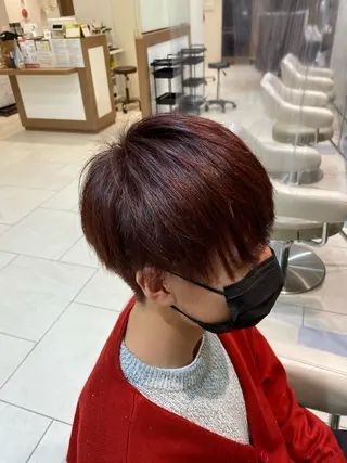 カラー メンズ 縮毛矯正 滝沢尚起のヘアスタイル