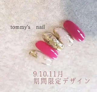 ネイル tommy's nail所属・福岡/若よもぎ蒸し 全身美容が叶うサロンのネイルデザイン