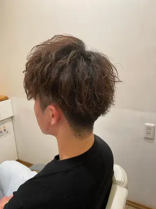 パーマ メンズ ROSSO川口 アラカワのヘアスタイル