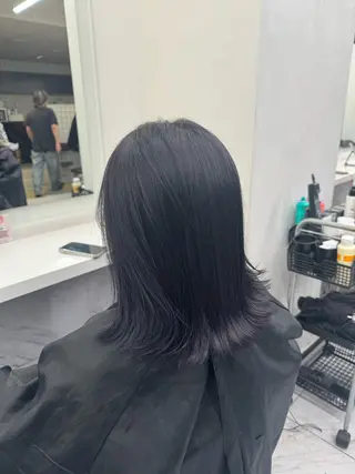 ショート カラー ヘアアレンジ flammeum所属・ハイトーン/ボブ /misakiのヘアスタイル