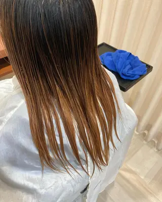 カラー 髪質改善/透明感 カラー/内藤有須加のヘアスタイル