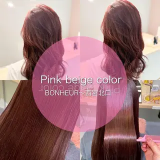 カラー レイヤー/ナチュラル 特化西宮北口/みなみのヘアスタイル