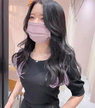 ロング カラー 艶髪/モテヘア🎀 MIHOのヘアスタイル