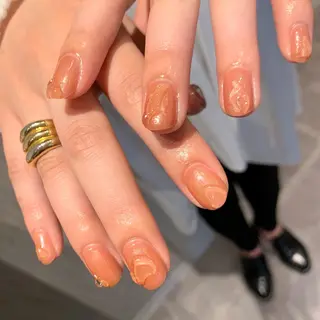 ネイル 《ニュアンスネイル》 risaのネイルデザイン