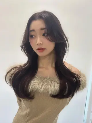 カラー 🍀赤み消しカラー 🍀透明感ヘア🍀のヘアスタイル