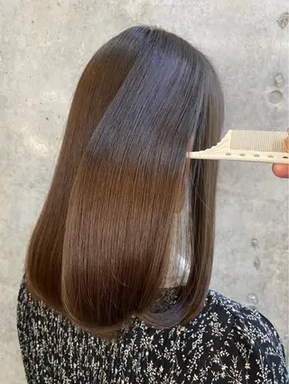 ミディアム youres hair 髪質改善トリートメント&ヘッドスパ　恵比寿本店【ユアーズ ヘア】所属・愛されヘア♪ 大森春奈のヘアスタイル