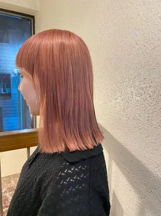 ミディアム カラー 繭所属・こはる／ハードパーマ /癖毛風パーマ🧃のヘアスタイル