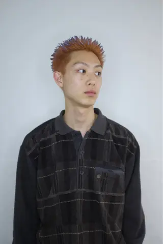 ショート メンズ メンズスタイリスト リュウジのヘアスタイル