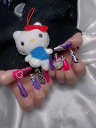 ネイル NAIL and EYELASH ALPHA.所属・ALPHA. 姫繇のネイルデザイン