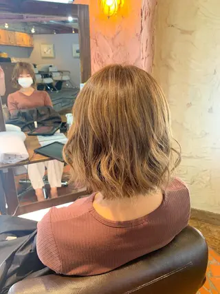 ショート カラー 🦋艶モテカラー/ヘ アセット🦋YURIのヘアスタイル