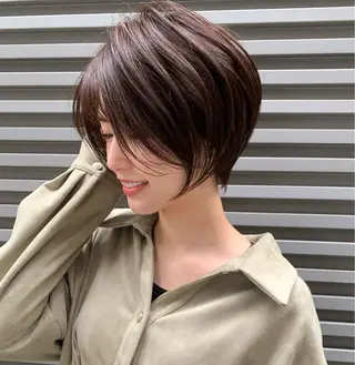 ショート calna by  elmo所属・ショート特化美容師 大阪京橋　大本　渉のヘアスタイル