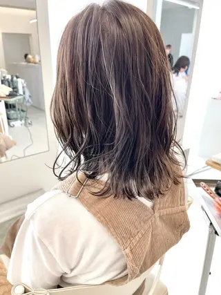 ミディアム 柴田泰秀sotti. 髪質改善/ブリーチのヘアスタイル