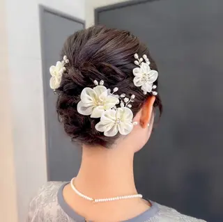ヘアアレンジ アイルーチェ所属・Hair&Make キキのヘアスタイル