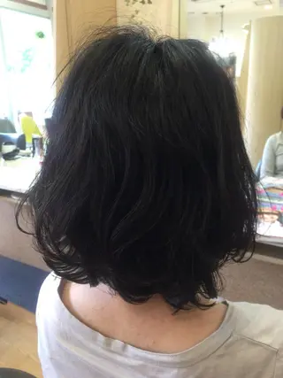 ショート パーマ 牛島 久美子のマツエク・マツパデザイン