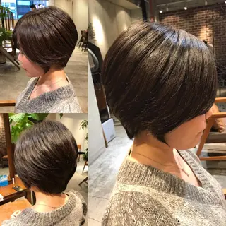 ショート カラー ヘアアレンジ SALOWIN銀座VORT所属・小林 佳祐のヘアスタイル