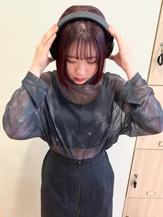 ショート カラー ミ ユのヘアスタイル