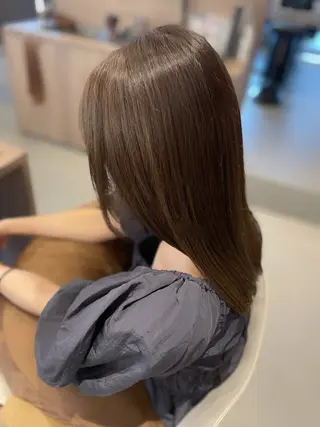 ロング 髪質改善/縮毛/トリ ートメント/平野広大のヘアスタイル