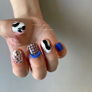 ネイル Freex nail所属・freex nail /ニュアンス/個性派のネイルデザイン