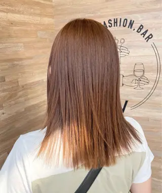 カラー マンツーマン 市妙瑠基のヘアスタイル
